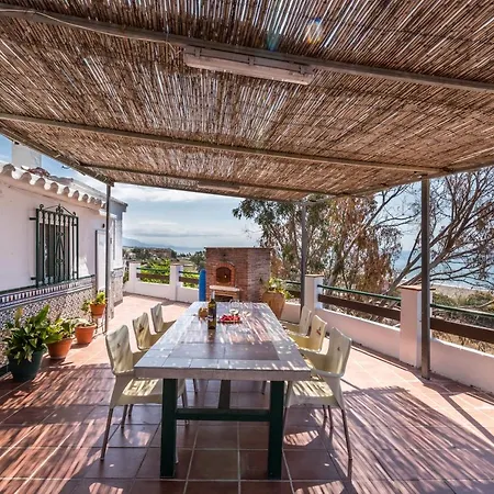 Casa Del Pipa Con Vistas Al Mar Villa Benajarafe Exterior photo