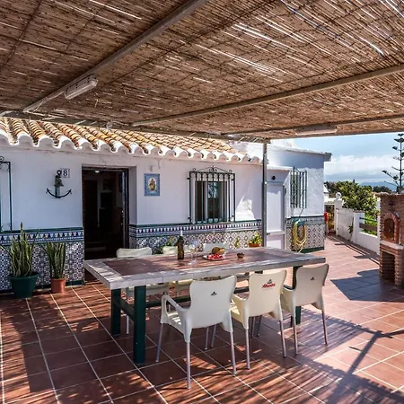 Casa Del Pipa Con Vistas Al Mar Villa Benajarafe Exterior photo
