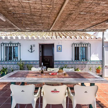 Casa Del Pipa Con Vistas Al Mar Villa Benajarafe Exterior photo